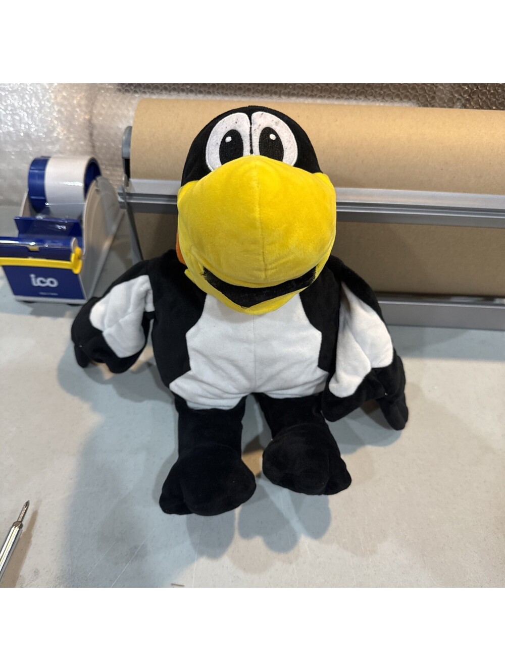 Vtg IceBurgh. Mascot of the Pitt Penguins late 90's to 2000s.